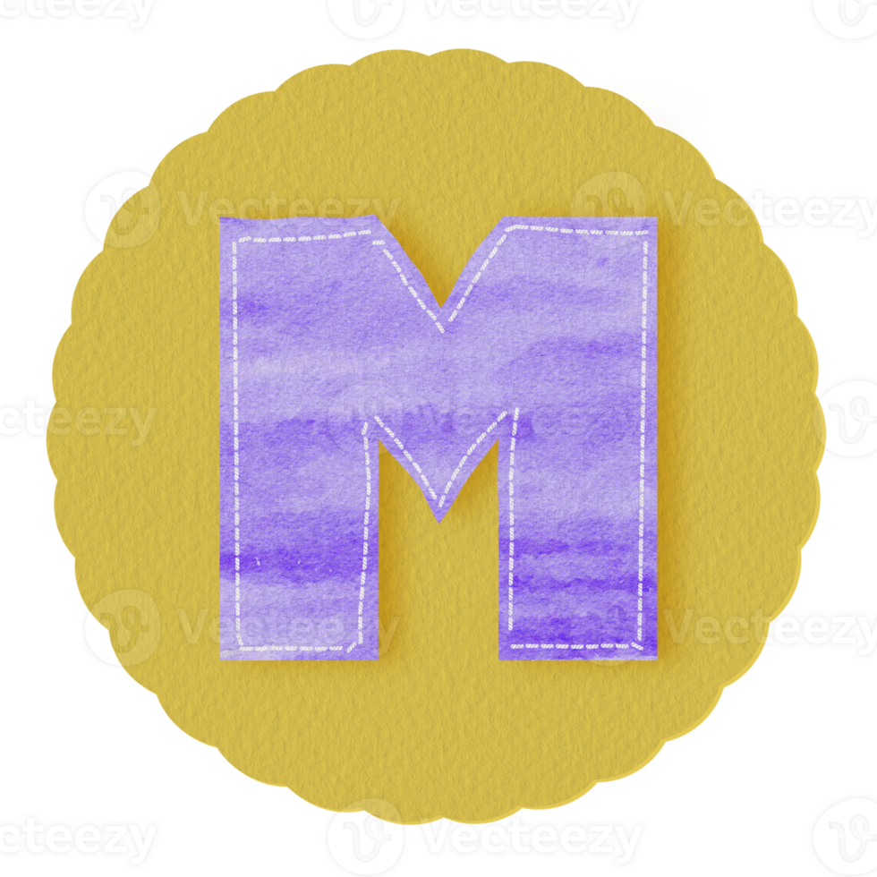 m alphabet element transparent png