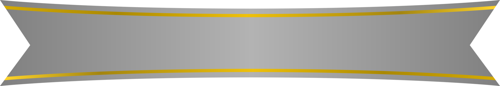 ribbon illustration with gold stripe. free png