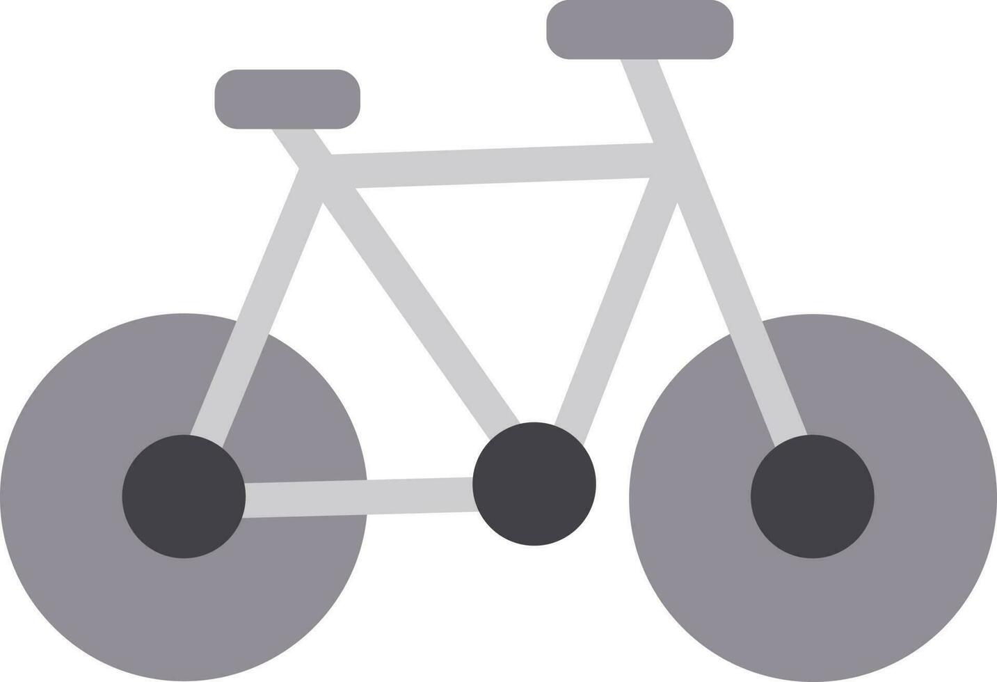 Bicycle icon for Transportation concept. vector