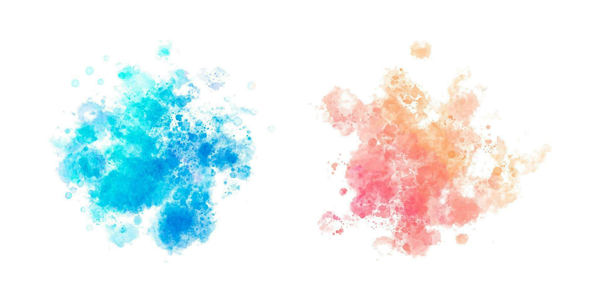 watercolor vector stains. background for texts