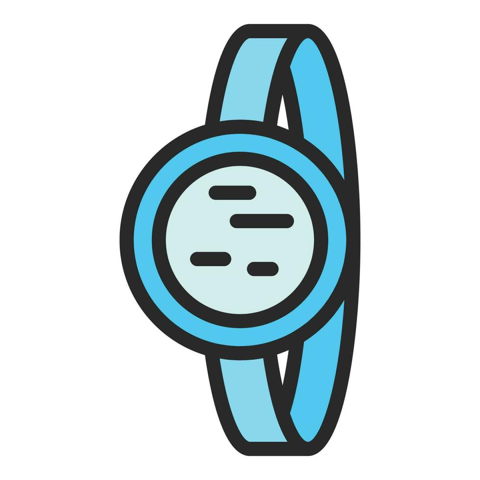 Smart watch icon vector flat
