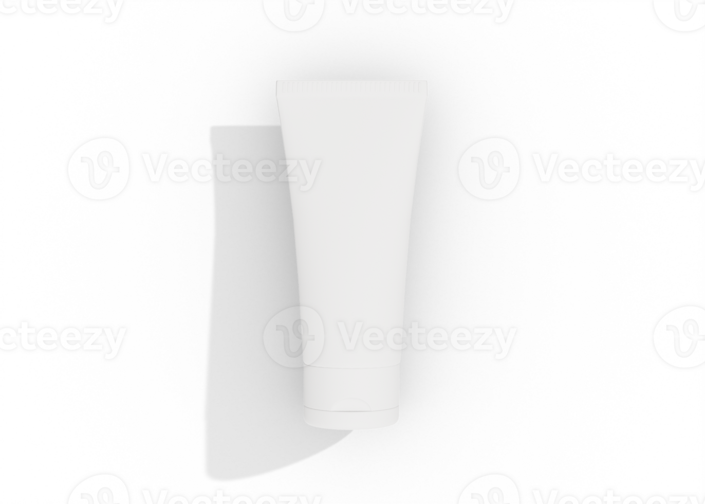 Face cream tube mockup png