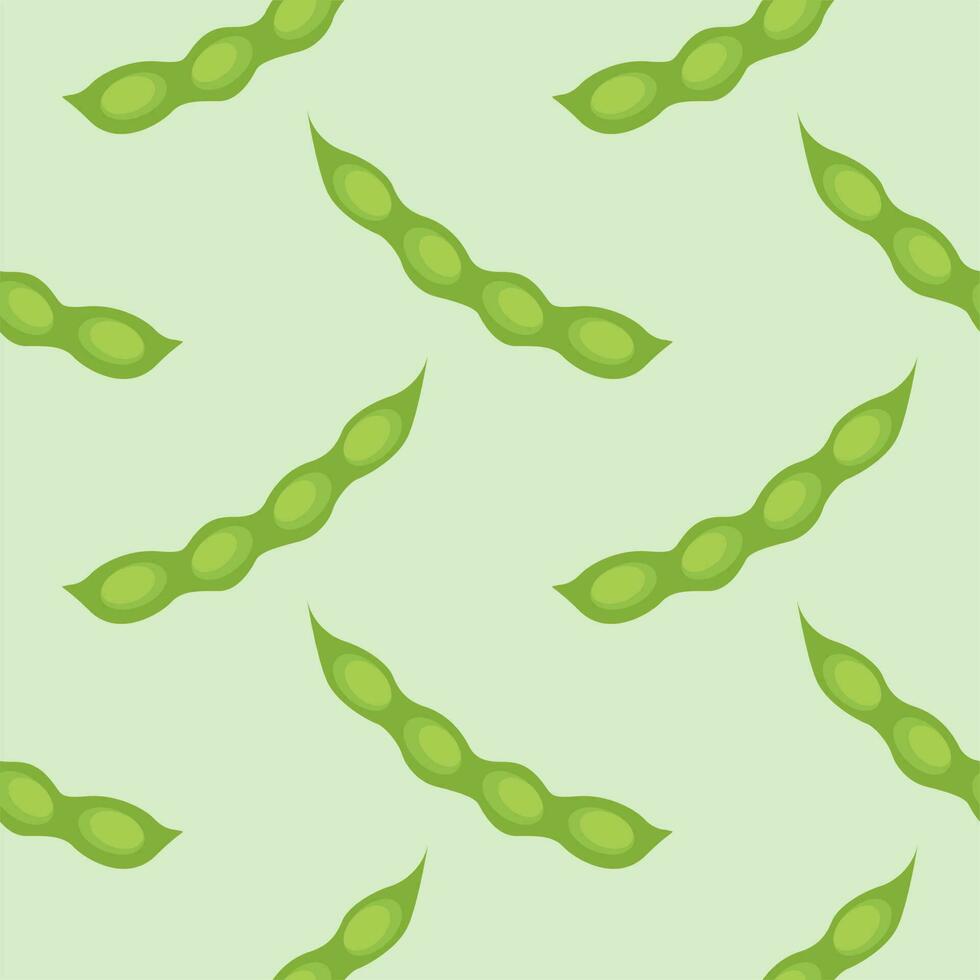soybean seamless pattern vector illustration. vegan and vegetarian texture. Healthy food. Tasty vegan . Organic product. Culinary ingredient. Detailed vector design
