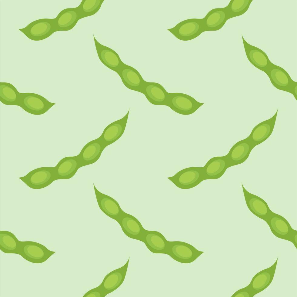 soybean seamless pattern vector illustration. vegan and vegetarian texture. Healthy food. Tasty vegan . Organic product. Culinary ingredient. Detailed vector design