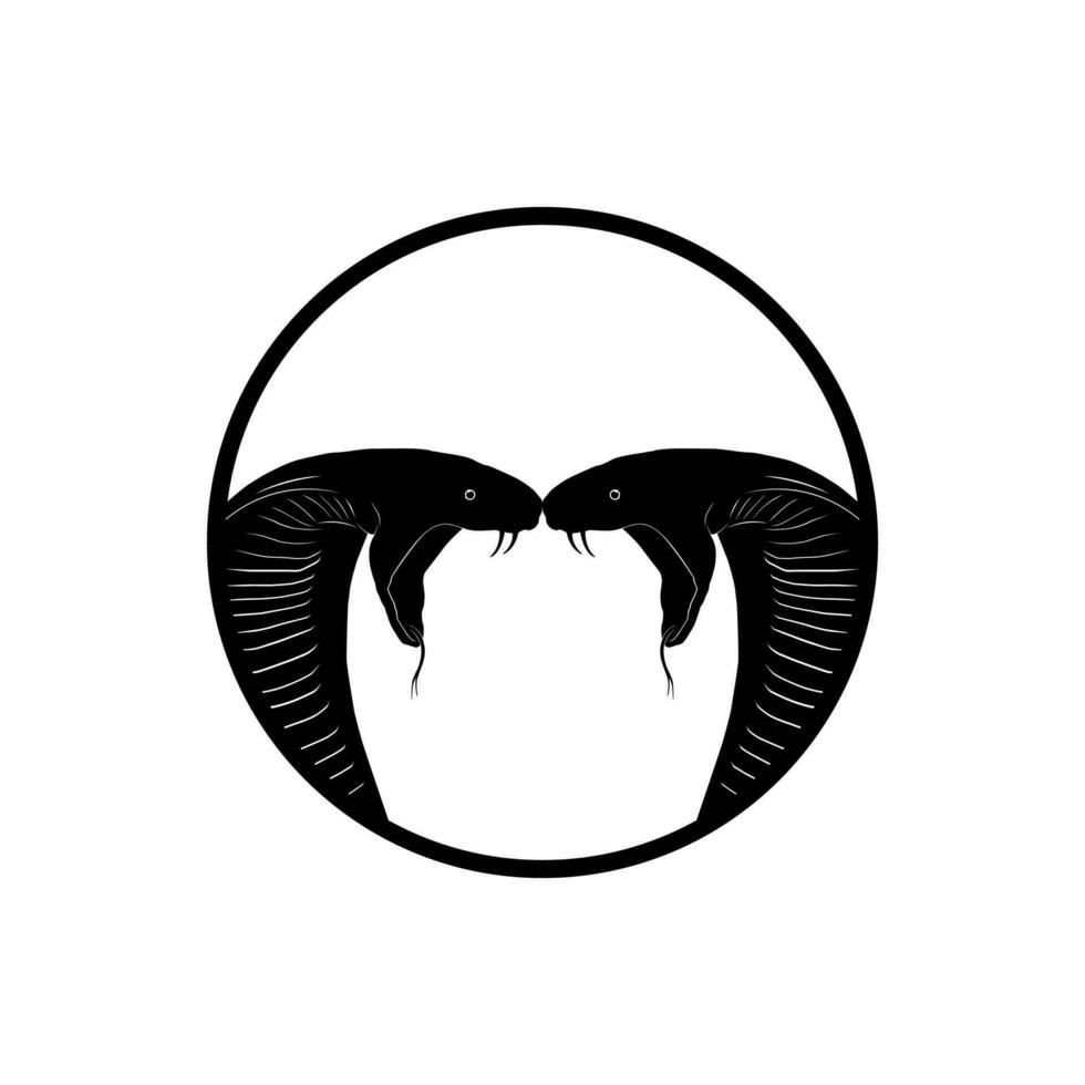 Doble Duo Cobra Head for Logo... vector
