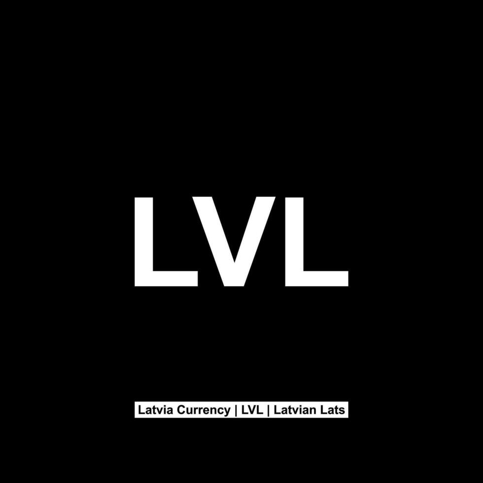 Latvia Currency Symbol, Latvian Lats Icon, LVL Sign. Vector Illustration