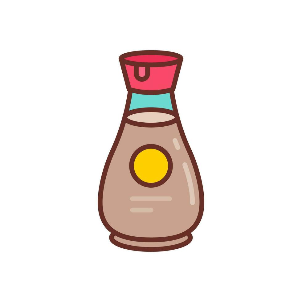 Soy Sauce icon in vector. Illustration vector