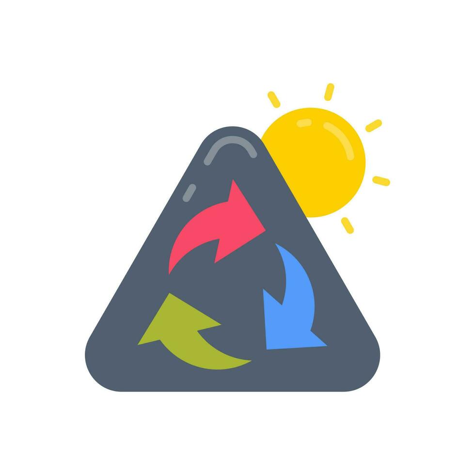 Renewable Energy icon in vector. Illustration vector