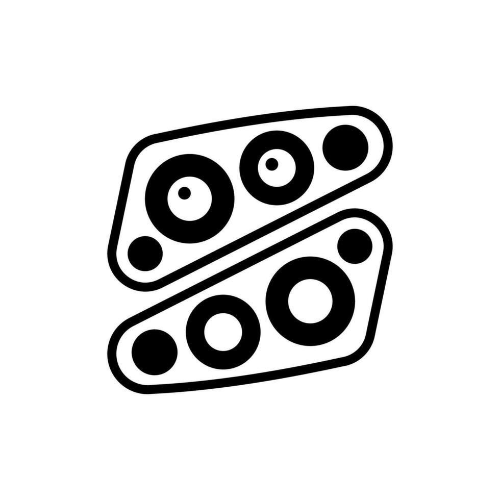 Car Light icon in vector. Illustration vector