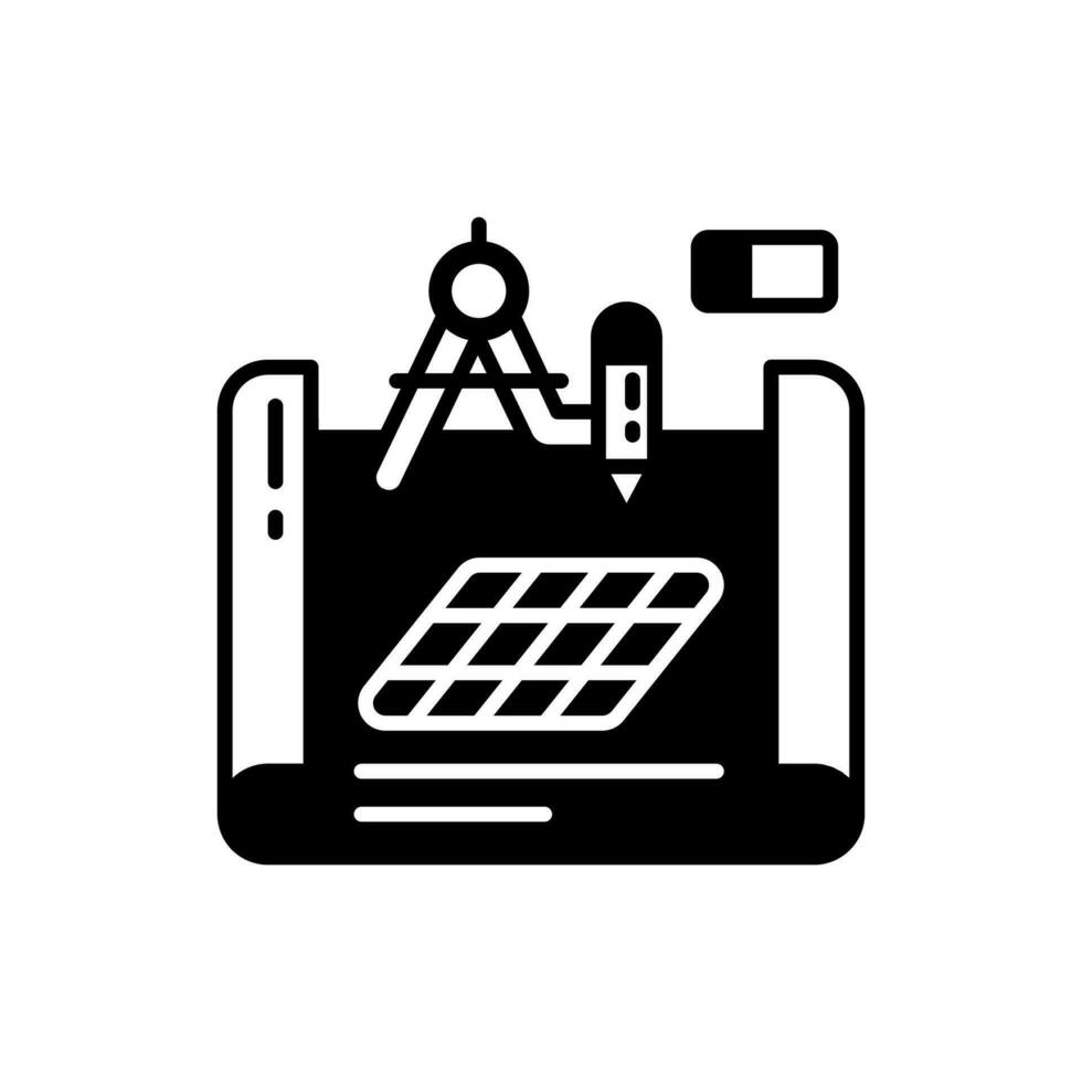 Plano icono en vector. ilustración vector