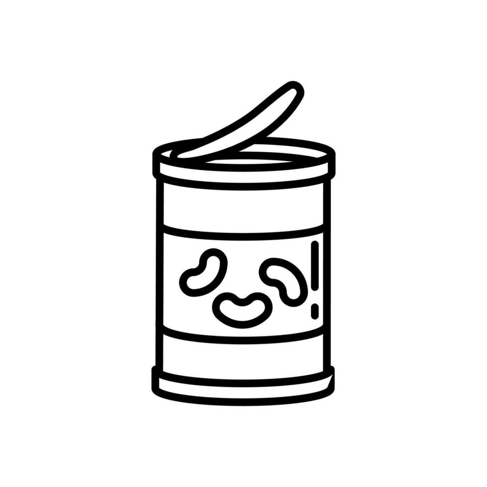 Beans icon in vector. Illustration vector