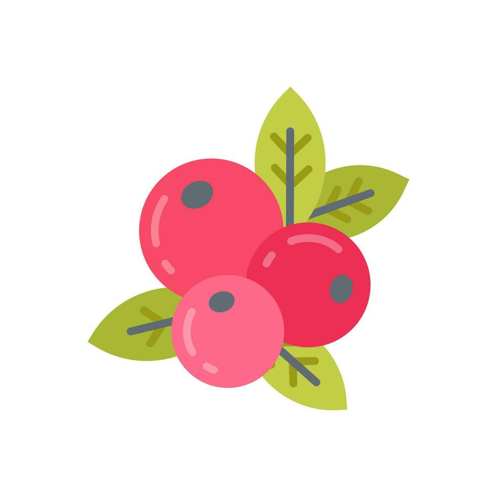 Berries icon in vector. Illustration vector