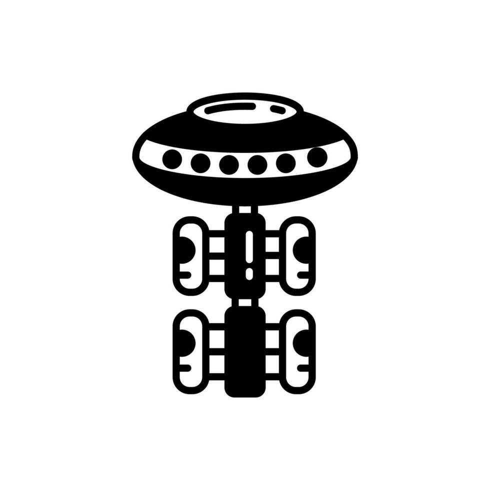 Space Elevator icon in vector. Illustration vector