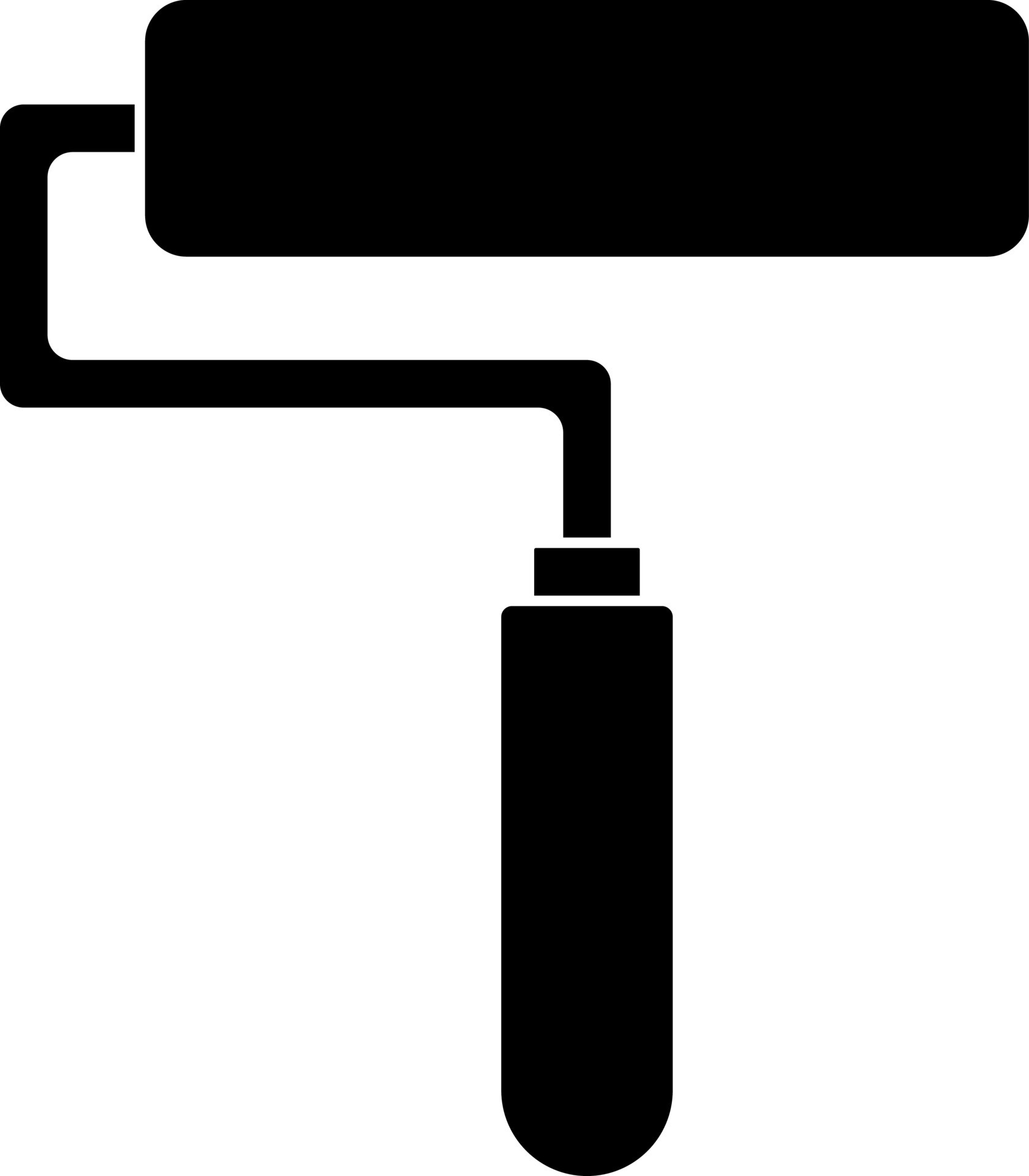 Paint roller icon. 24244346 Vector Art at Vecteezy