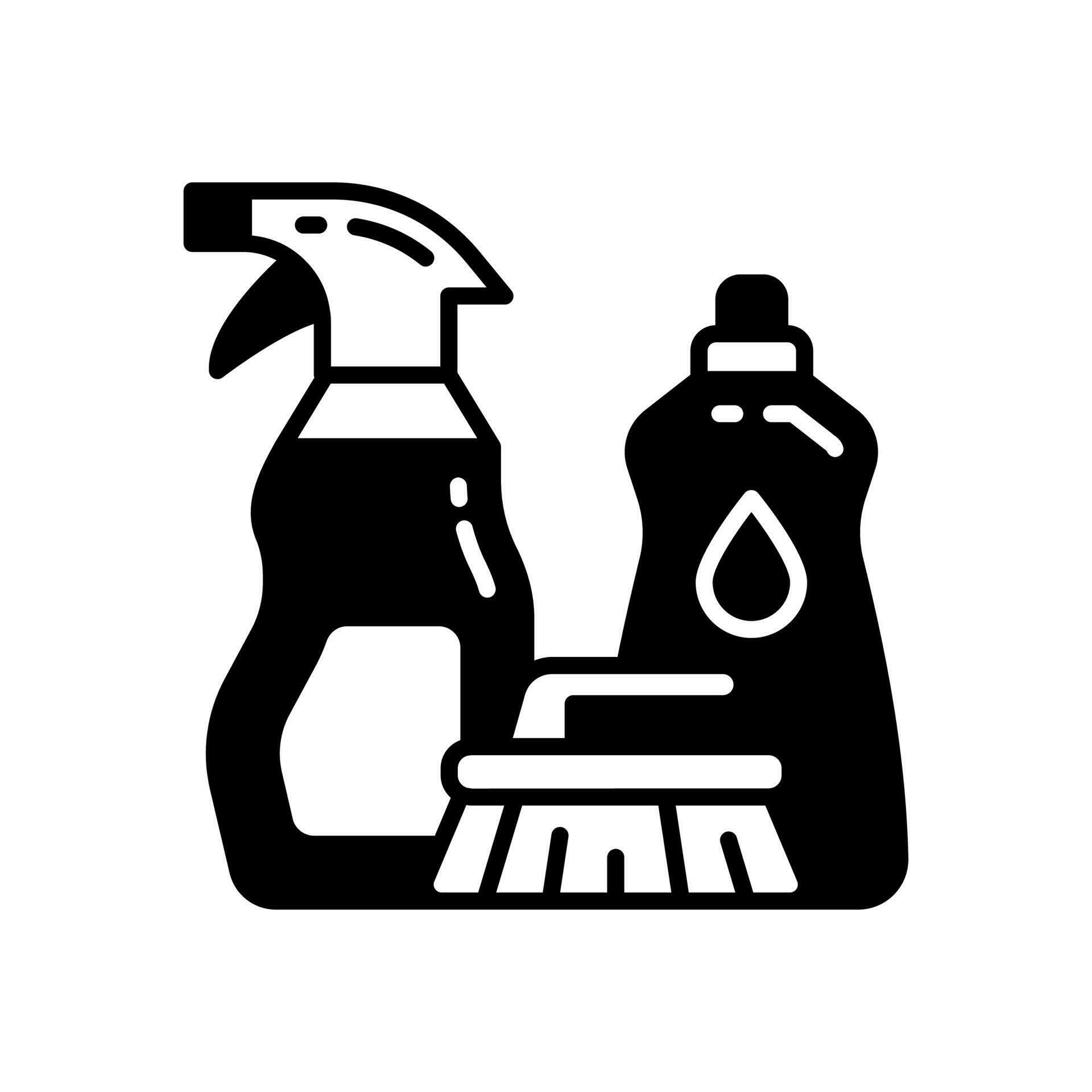 Cleaning Supplies Icon In Vector Illustration 24244498 Vector Art At cleaning-supplies-icon-in-vector-illustration-24244498-vector-art-at