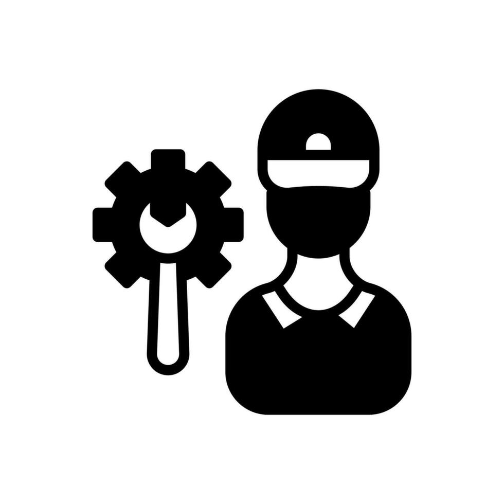 Car Mechanic icon in vector. Illustration vector