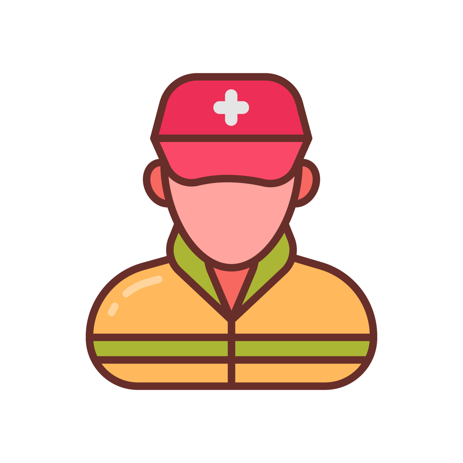 First Responder icon in vector. Illustration 24244597 Vector Art at Vecteezy