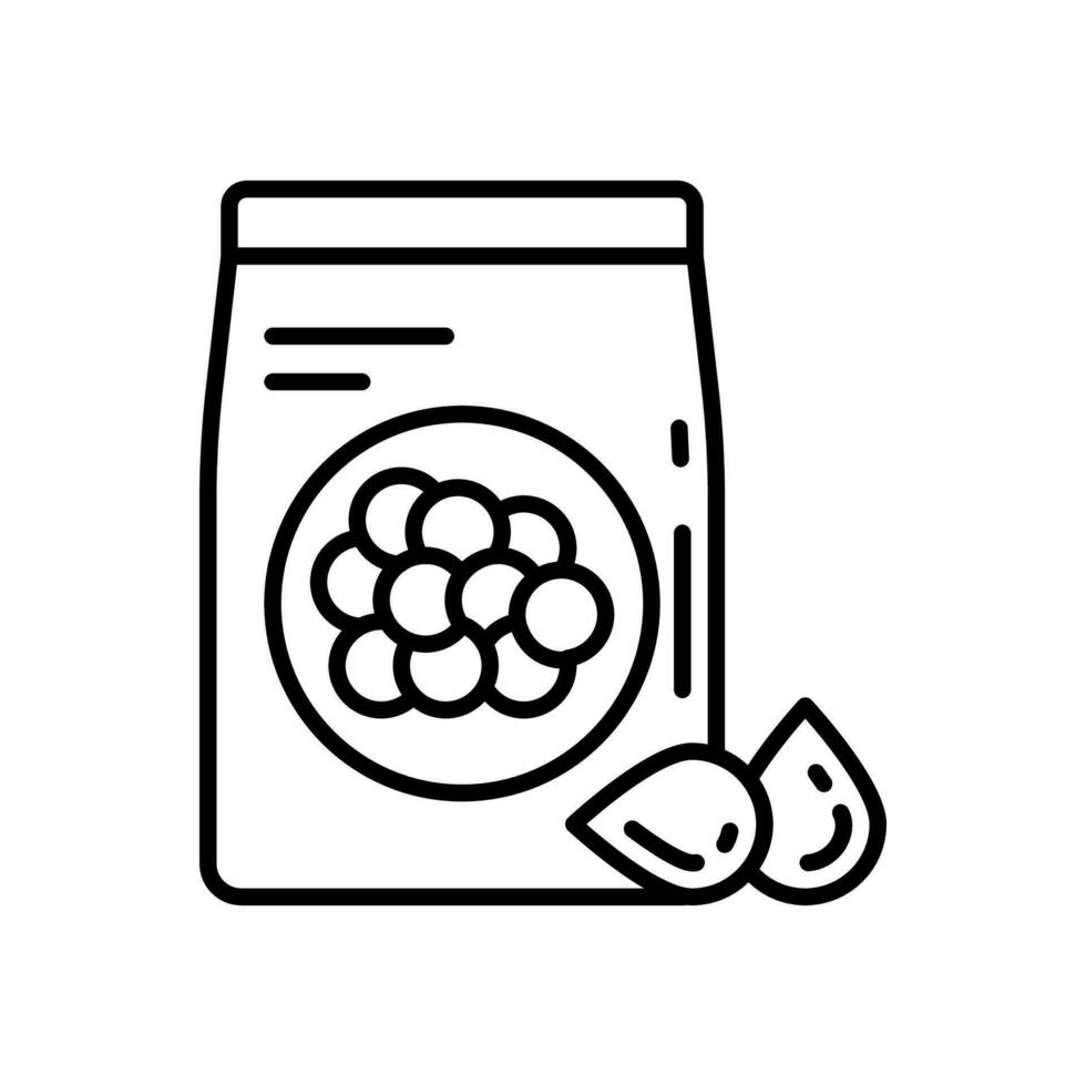 Lentils icon in vector. Illustration vector