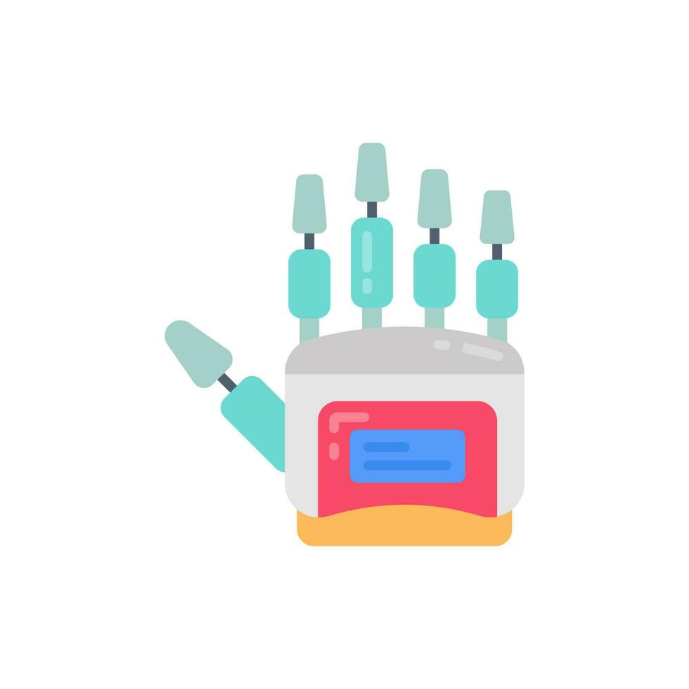 Robotic Hand icon in vector. Illustration vector