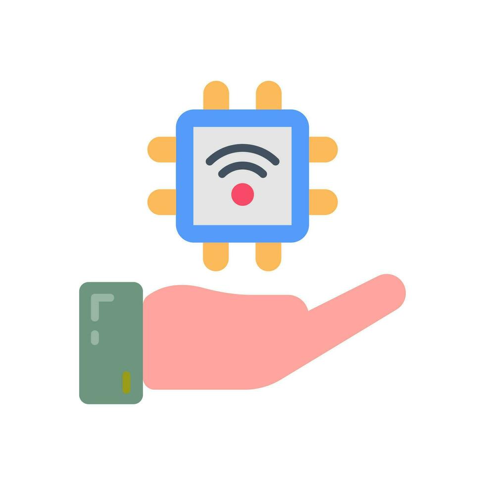 Smart dust  icon in vector. Illustration vector