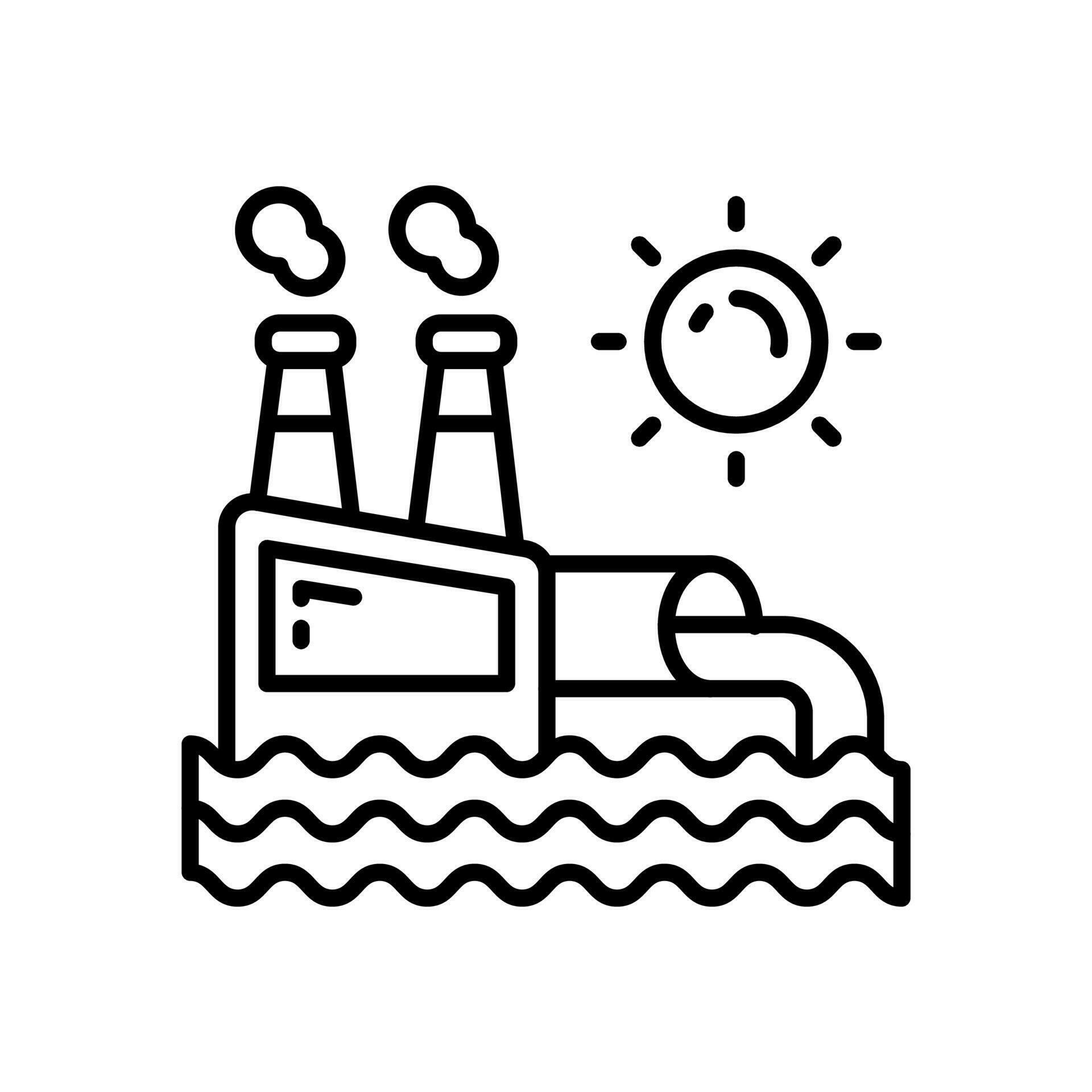 Water Contamination icon in vector. Illustration 24244810 Vector Art at Vecteezy