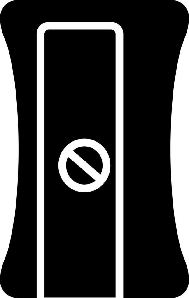 Illustration of sharpener icon. vector