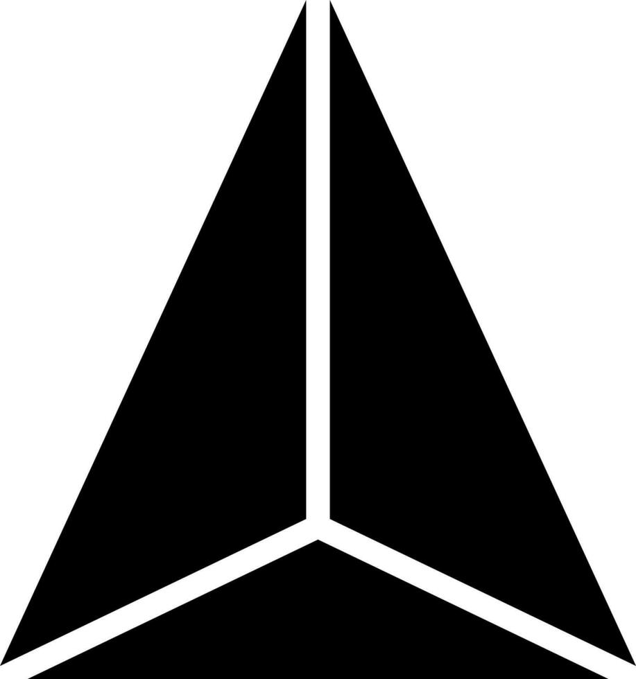 Navigation arrow icon. vector