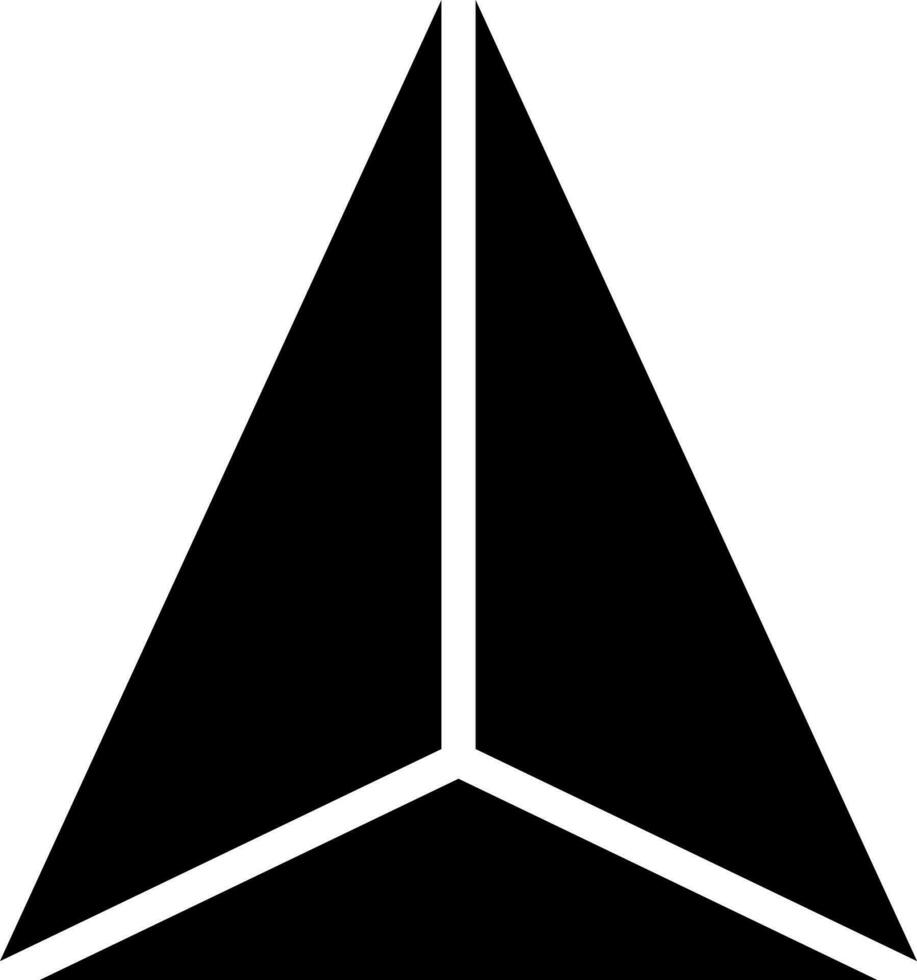 Navigation arrow icon. vector