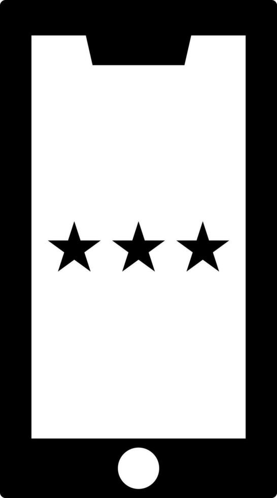 Online rating or review icon in flat style. vector