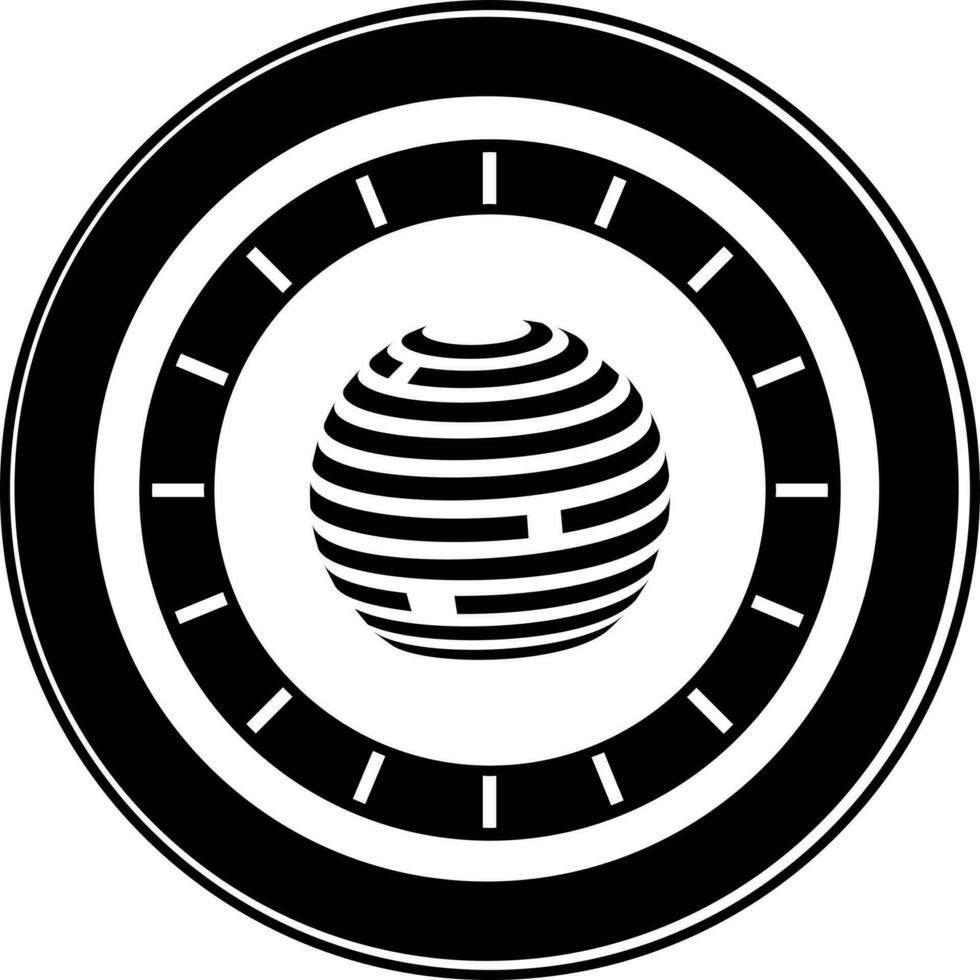 Illustration of factom crypto coin icon. vector