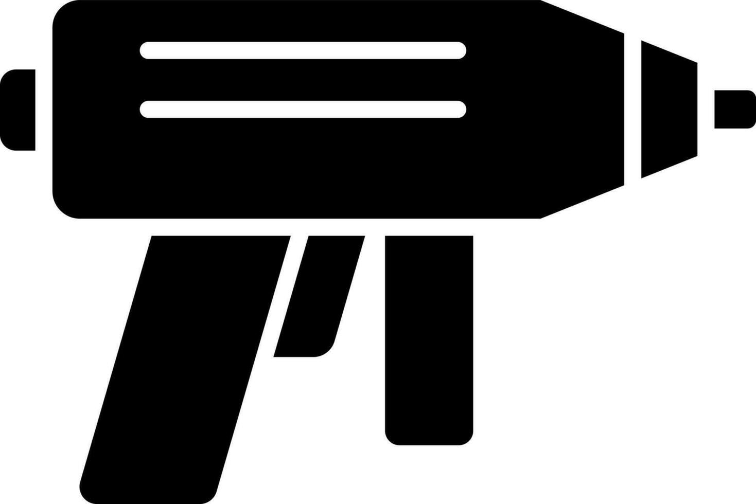 pegamento pistola icono. vector