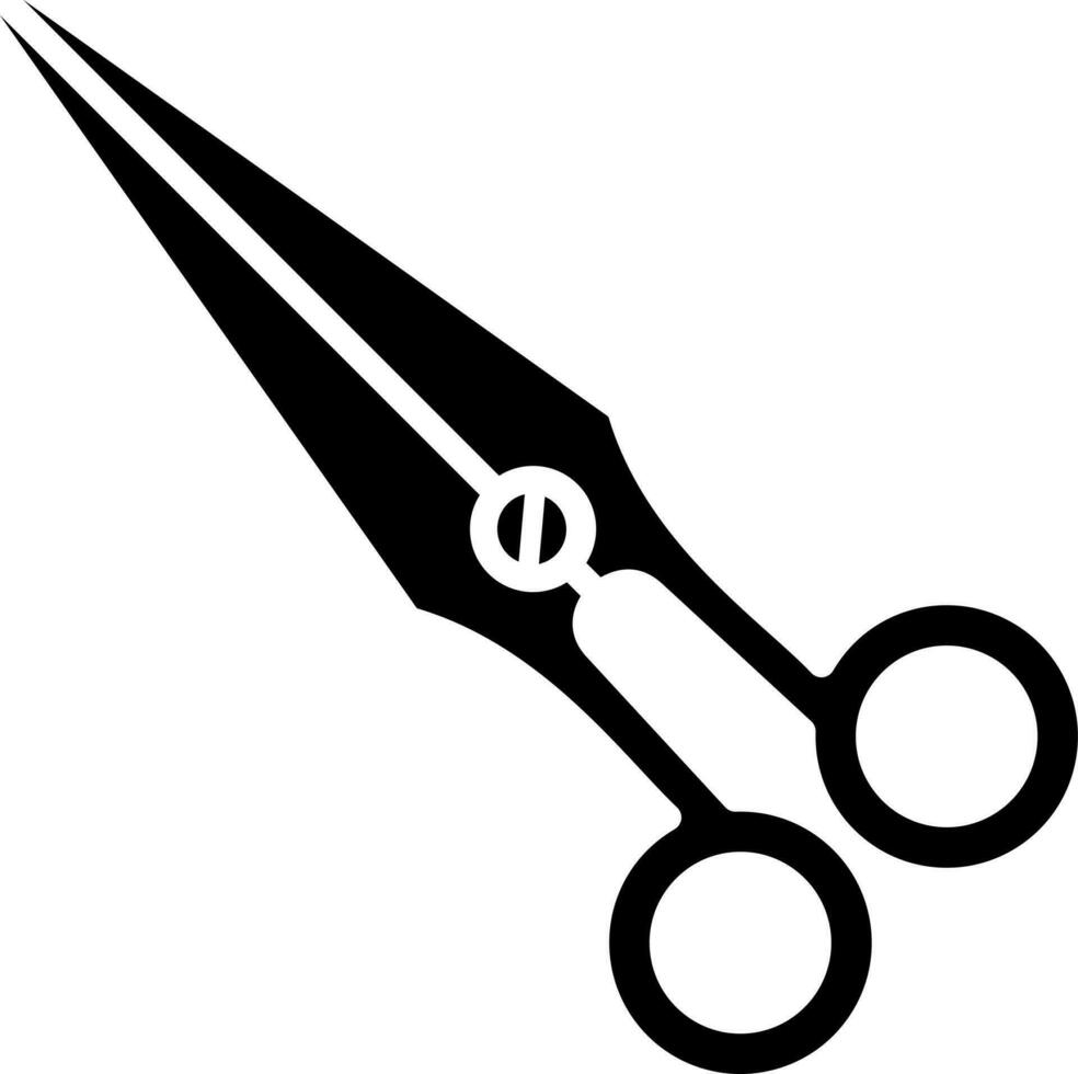 Vector illustration of scissor icon.