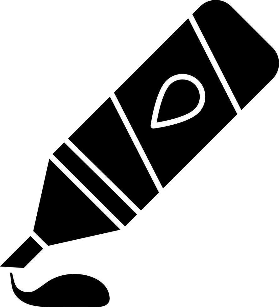 Paint tube icon. vector