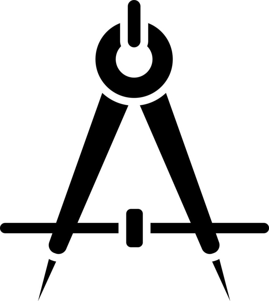 Drawing compass icon or symbol. 24245012 Vector Art at Vecteezy