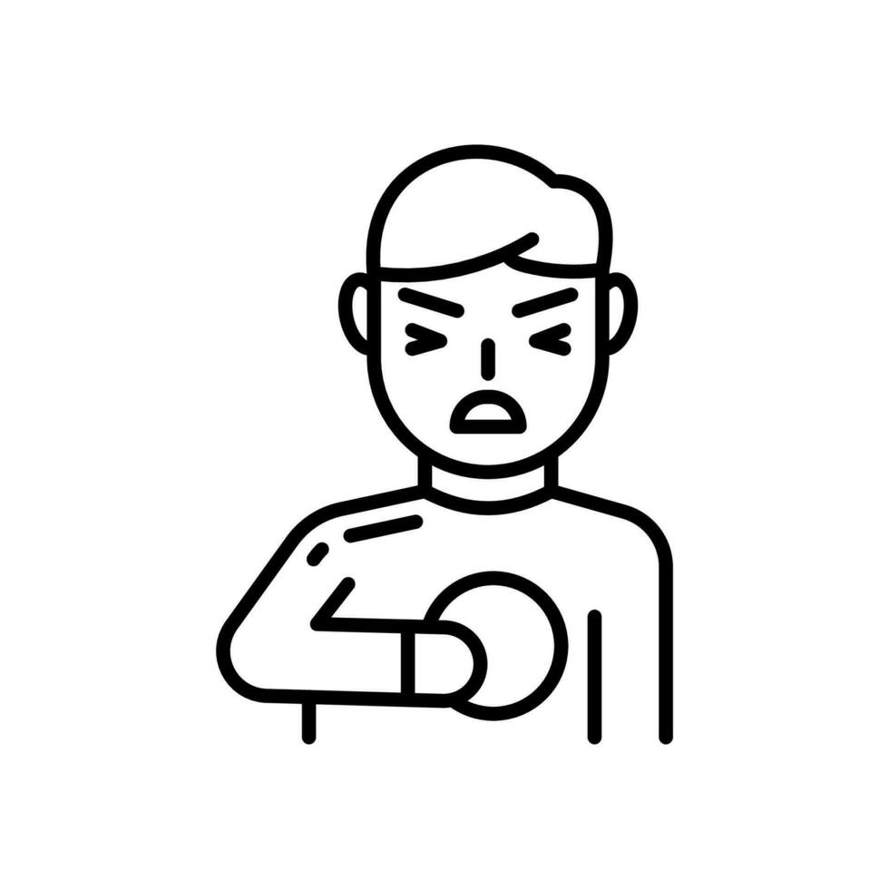 Heart Attack icon in vector. Illustration vector