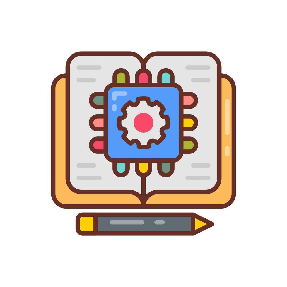 Cybernetics icon in vector. Illustration vector