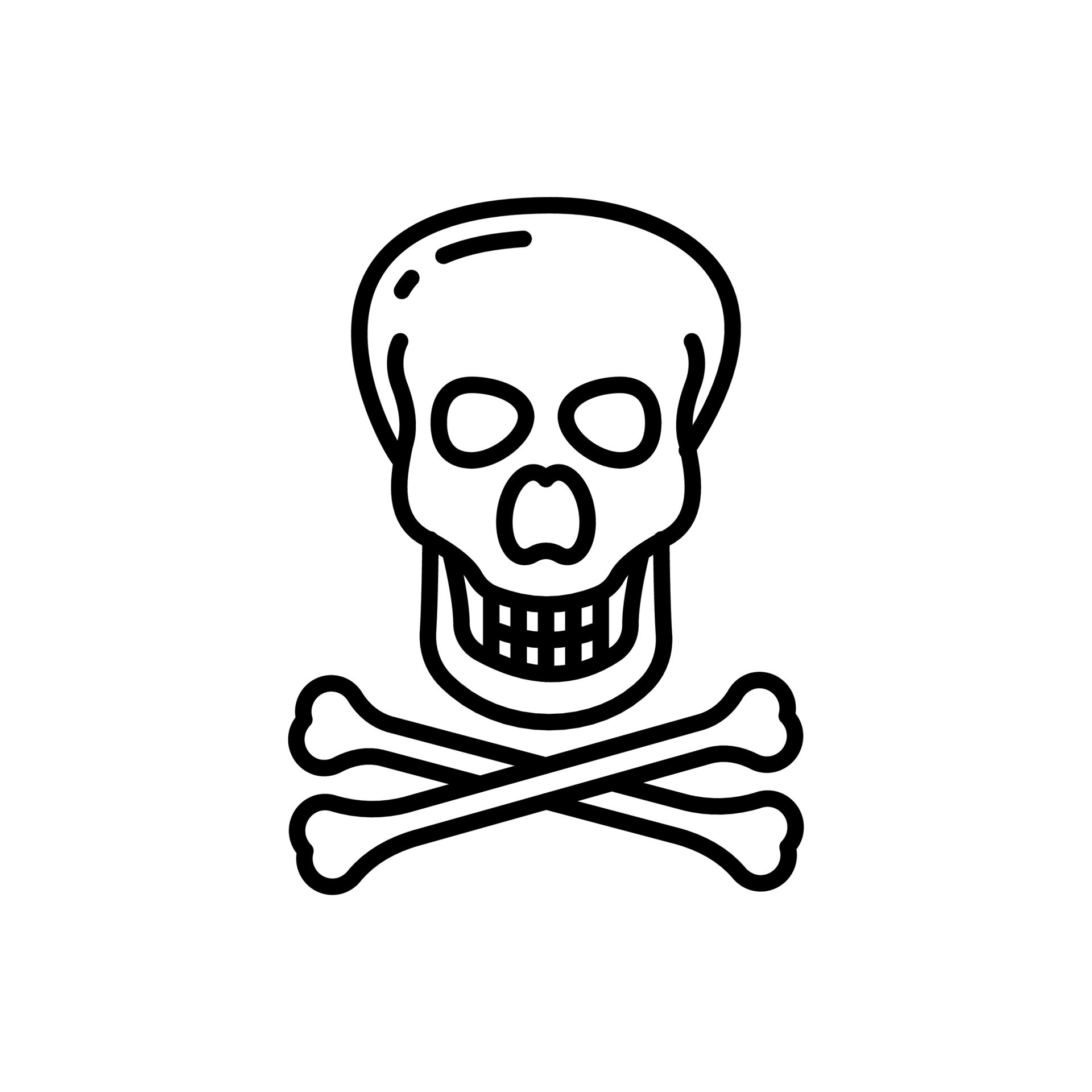 Hazardous Materials icon in vector. Illustration 24245125 Vector Art at