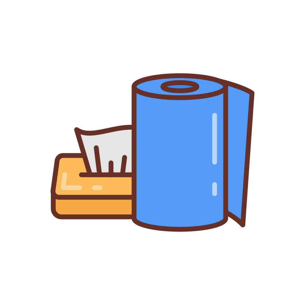 Paper Products icon in vector. Illustration vector