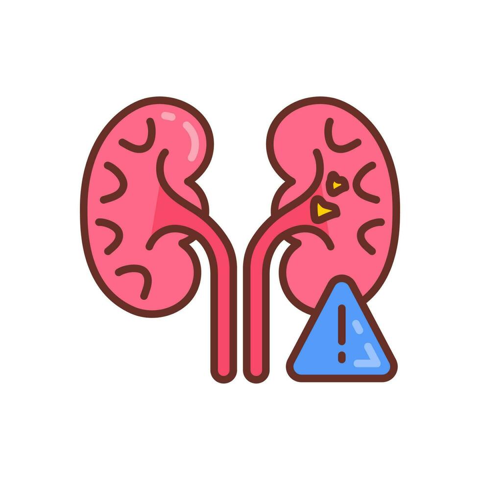 Organ Failure icon in vector. Illustration vector