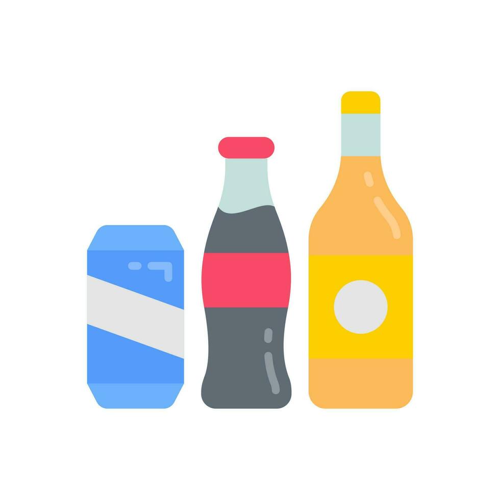 Beverages icon in vector. Illustration vector