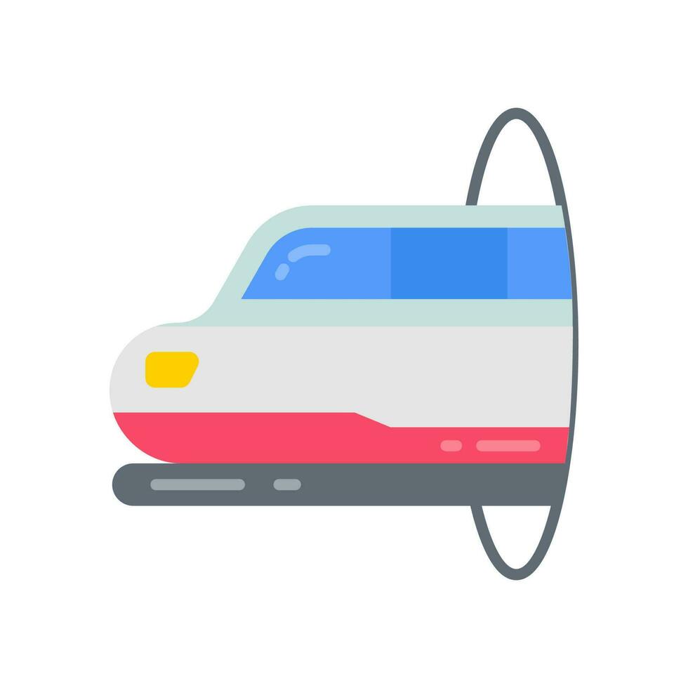 Hyperloop icon in vector. Illustration vector