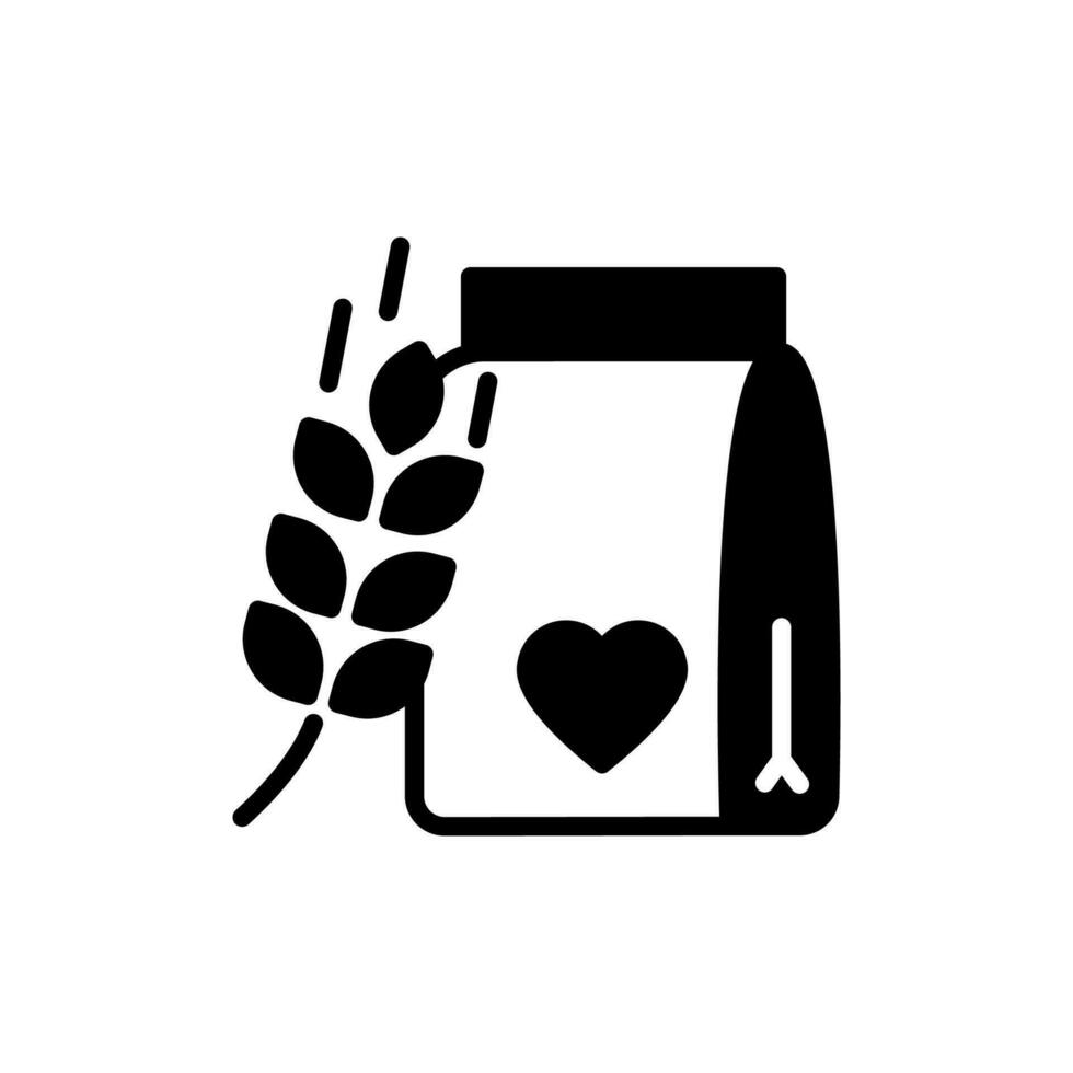 Flour Donation  icon in vector. Illustration vector