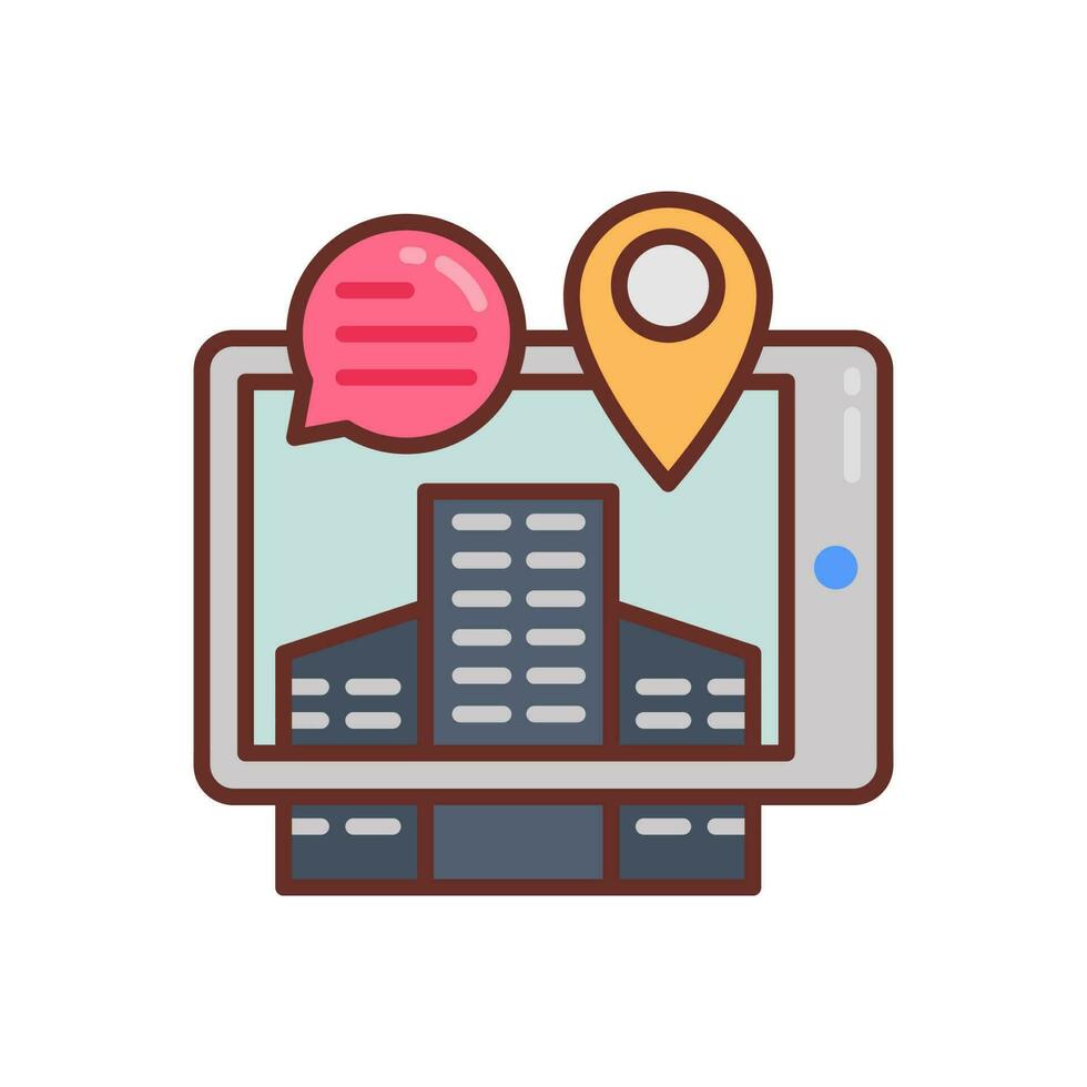 Augmented Reality icon in vector. Illustration vector