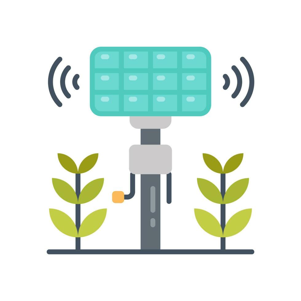 Smart Agriculture Sensor icon in vector. Illustration vector