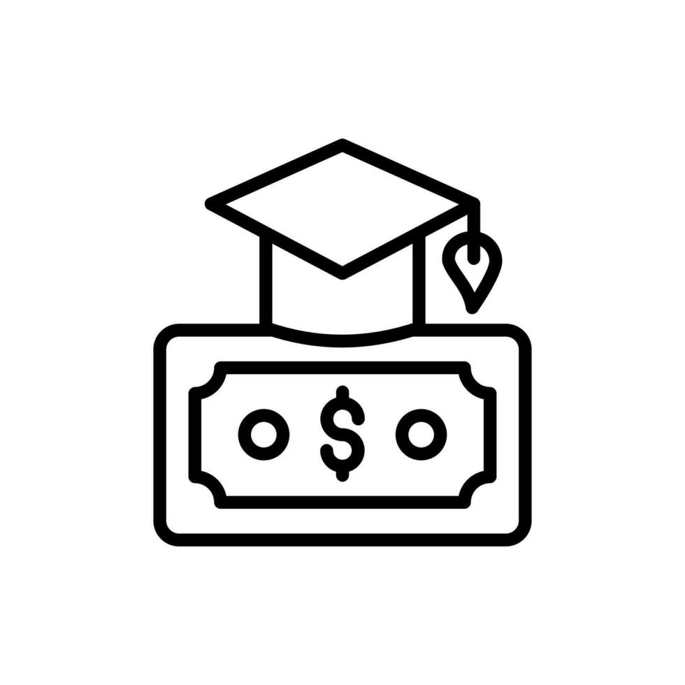 Education Grant icon in vector. Illustration vector