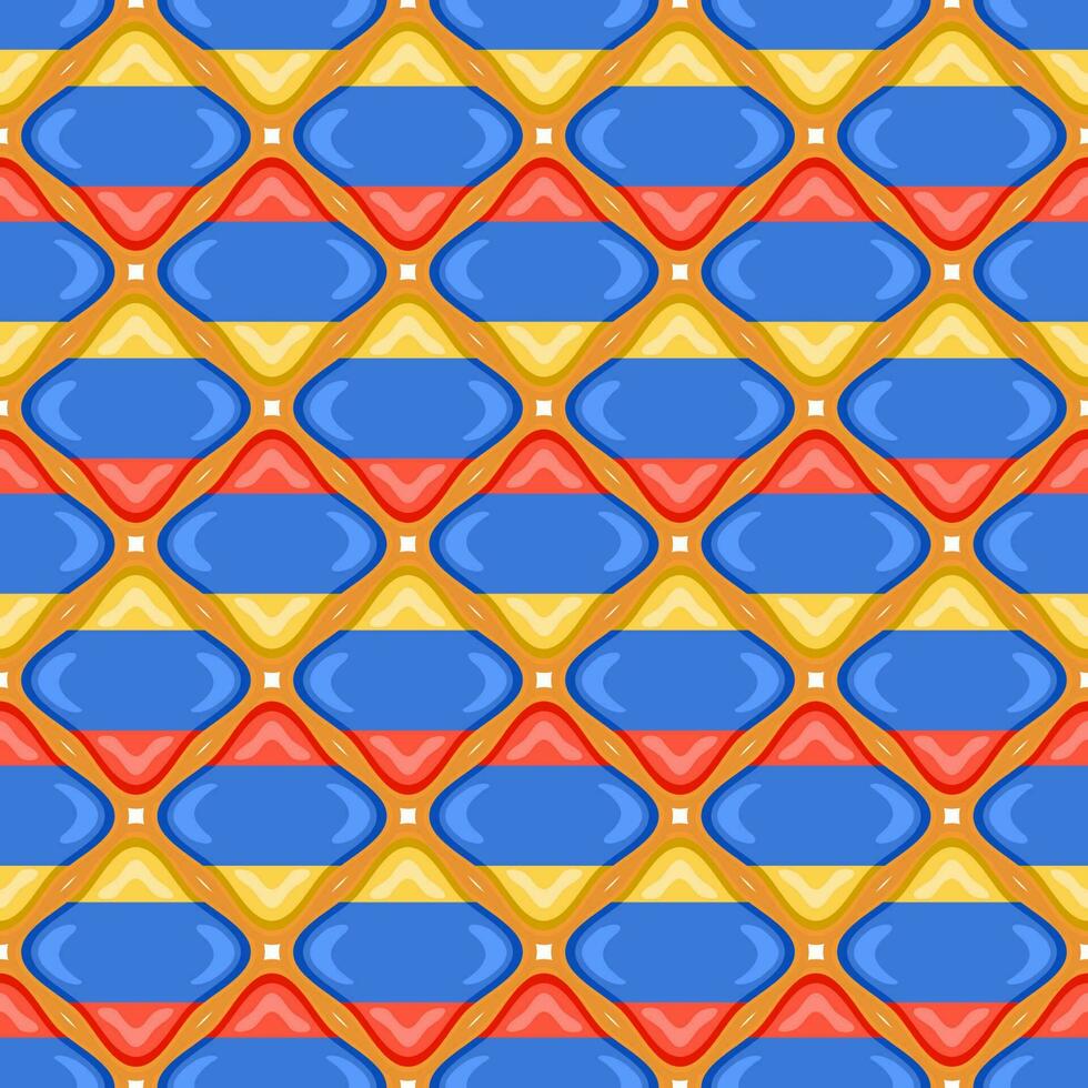 Pattern cookie with flag country Armenia in tasty biscuit vector