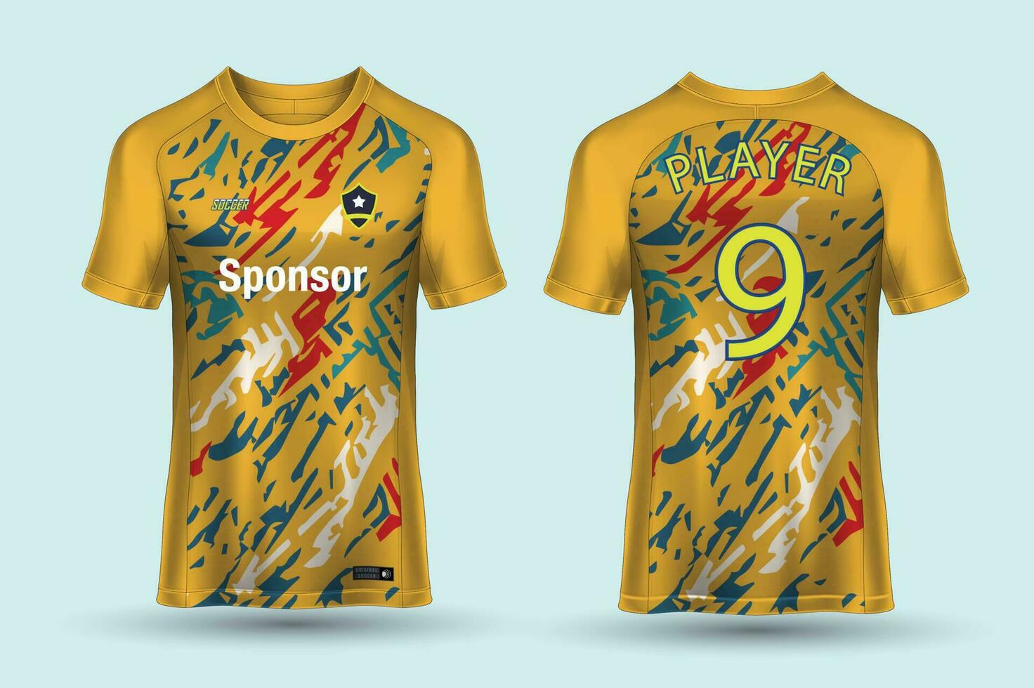 soccer jersey design for sublimation, sport t shirt design vector