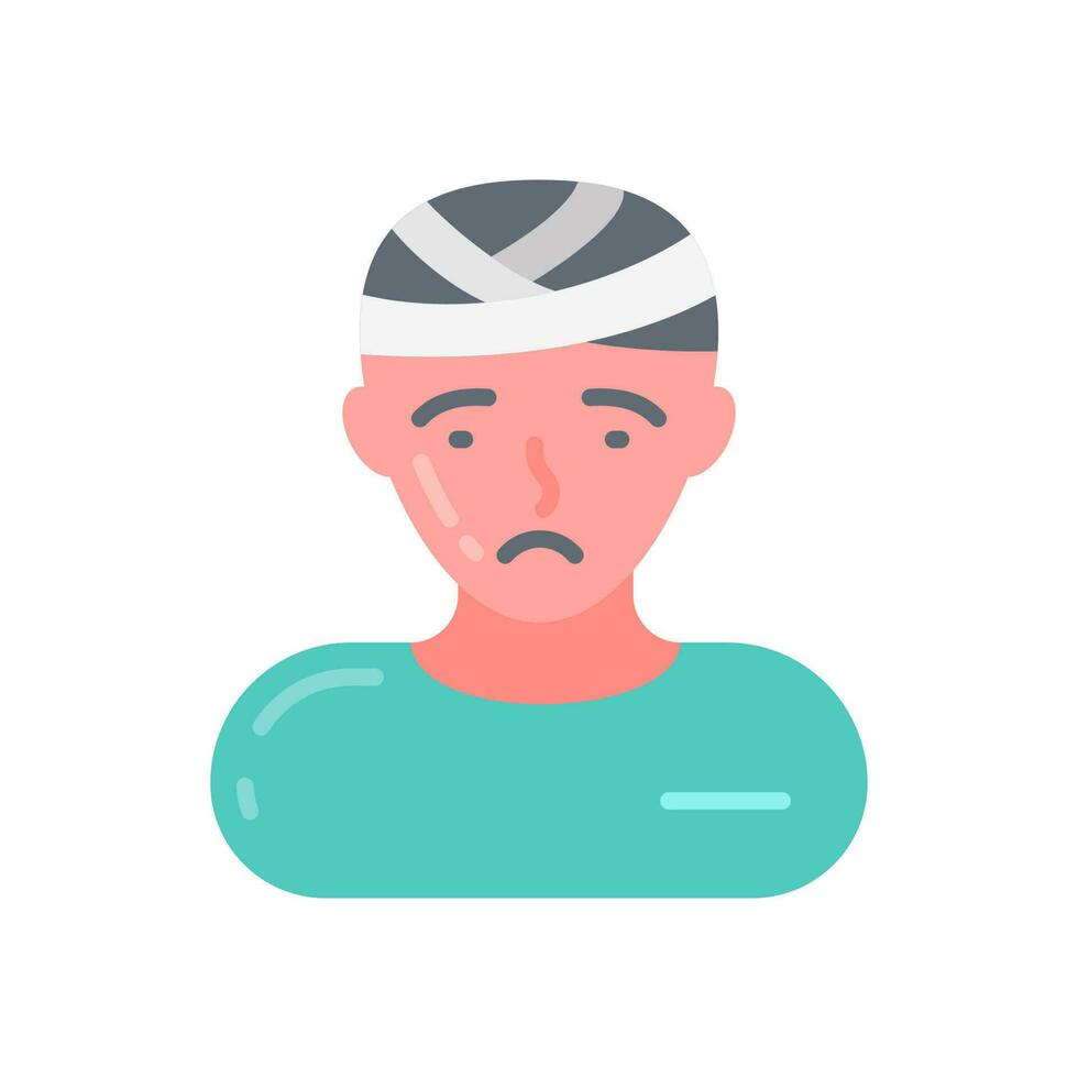 Head Injury icon in vector. Illustration vector