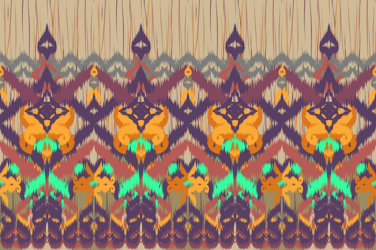 Indigenous pattern design, abstract, from geometric shapes, Asian style, used for background, home decoration, wallpaper. vector