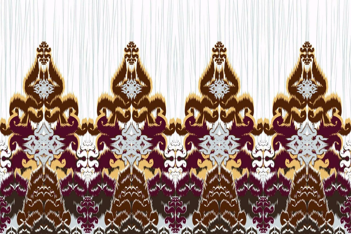 Indigenous pattern design, abstract, from geometric shapes, Asian style, used for background, home decoration, wallpaper. vector